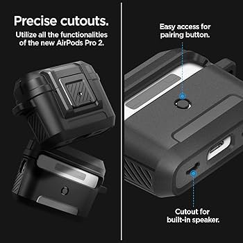 Amazon.com: Spigen Lock Fit Designed for AirPods Pro 2nd