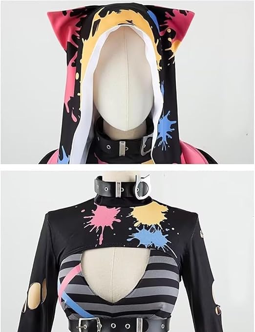 Amazon.co.jp: [DOKITOKI] 猫汰つな コスプレ 衣装+ウィッグ ぶいすぽ