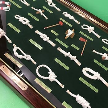 Amazon.co.jp: M1972 ロープノット額 ロープノットボード マリン 壁