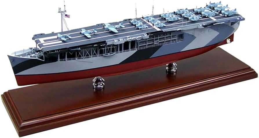 USS CVE-26 Sangamon 1/350スケール Amazon.com: FMOCHANGMDP 1/350