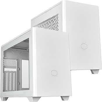Amazon.com: Cooler Master NR200P V2 White Mini-ITX PC Case Ready