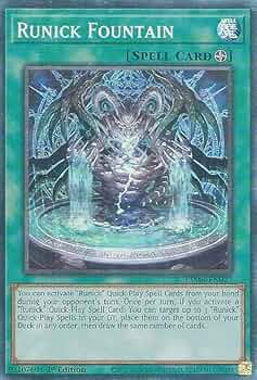 Amazon.co.jp: 遊戯王 TAMA-EN027 神碑の泉 Runick Fountain (英語版