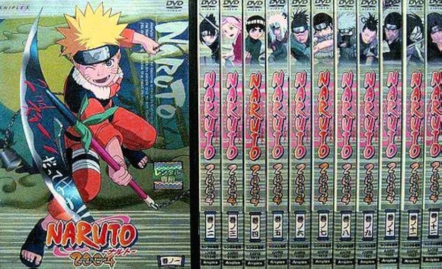 Amazon.co.jp: NARUTO 2nd 2004 全12巻セット [レンタル落ち] [DVD] : DVD