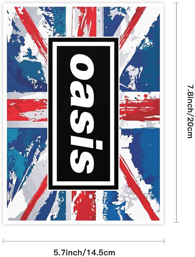 Amazon.co.jp: ステッカー オアシス OASIS バンド 人気 Logo