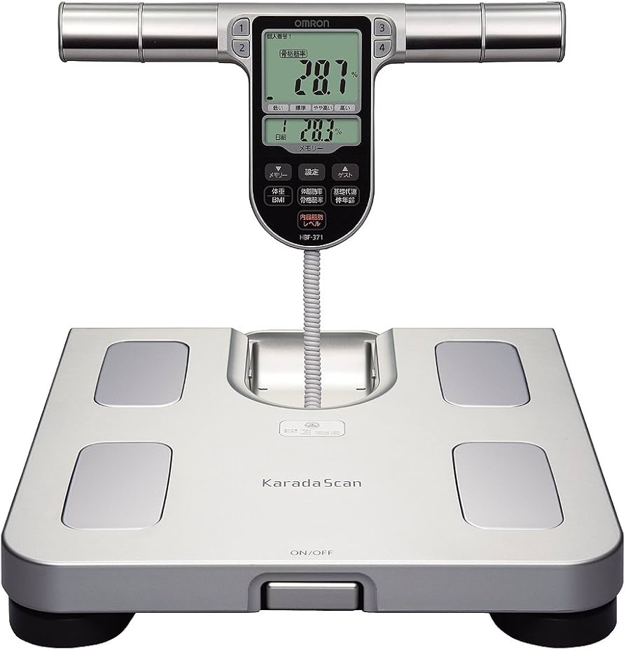 Amazon | オムロン 体重体組成計 Karada Scan371 HBF-371-S | Omron