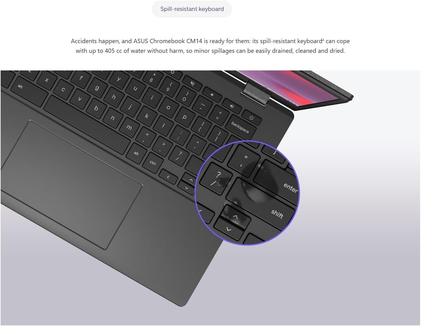 Amazon.co.jp: ASUS Chromebook CM14 ノートパソコン (14インチ FHD