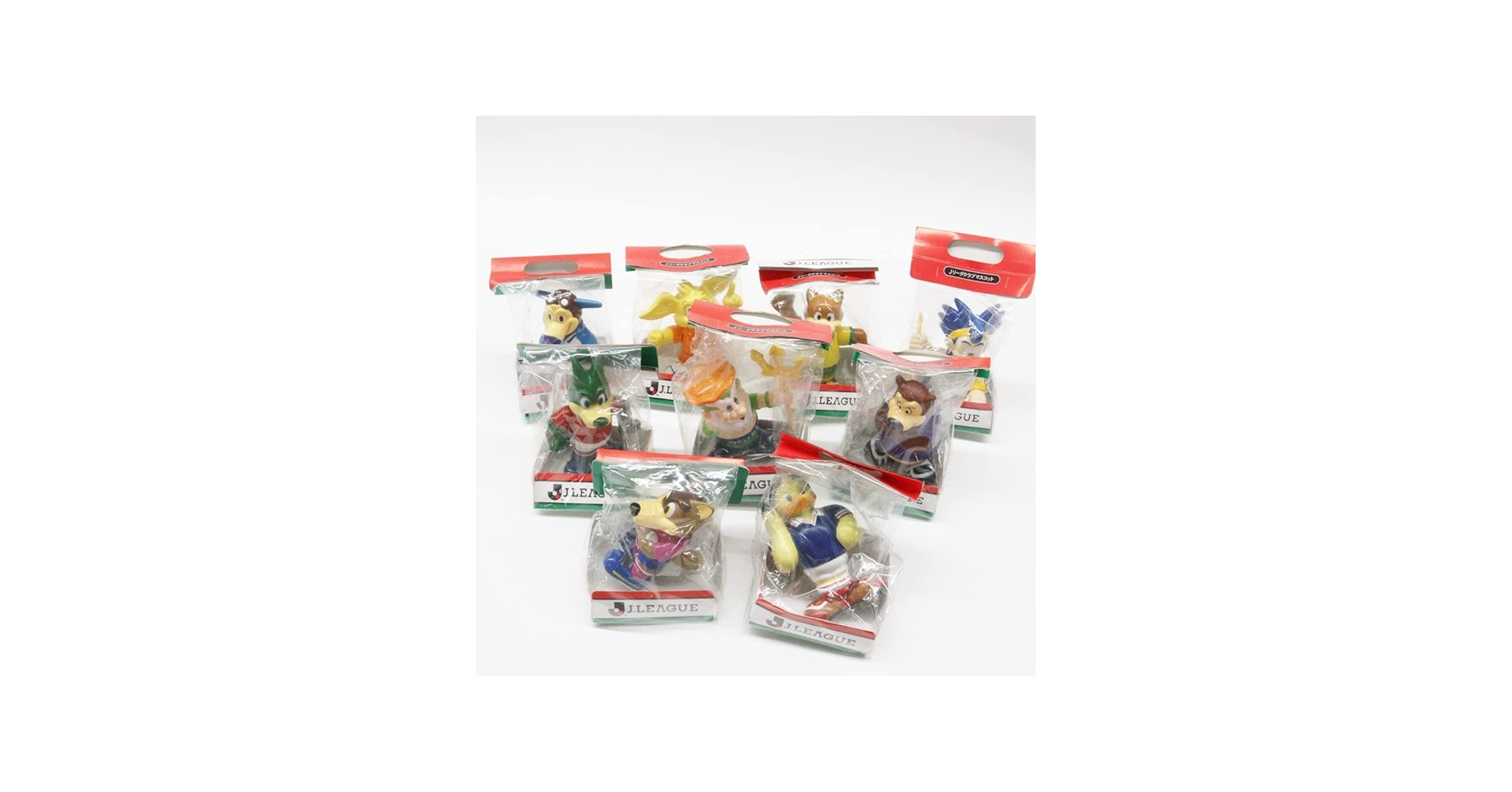 Amazon.co.jp: Jリーグ クラブマスコット 9体セット ソフビ フィギュア