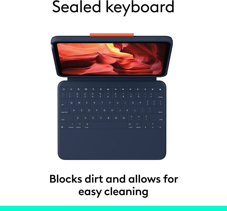 Amazon.com: Logitech Rugged Combo 4 for iPad (10th Generation