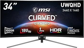 Amazon | MSI 湾曲ゲーミングモニター MAG 345CQR 34インチ/UWQHD/VA