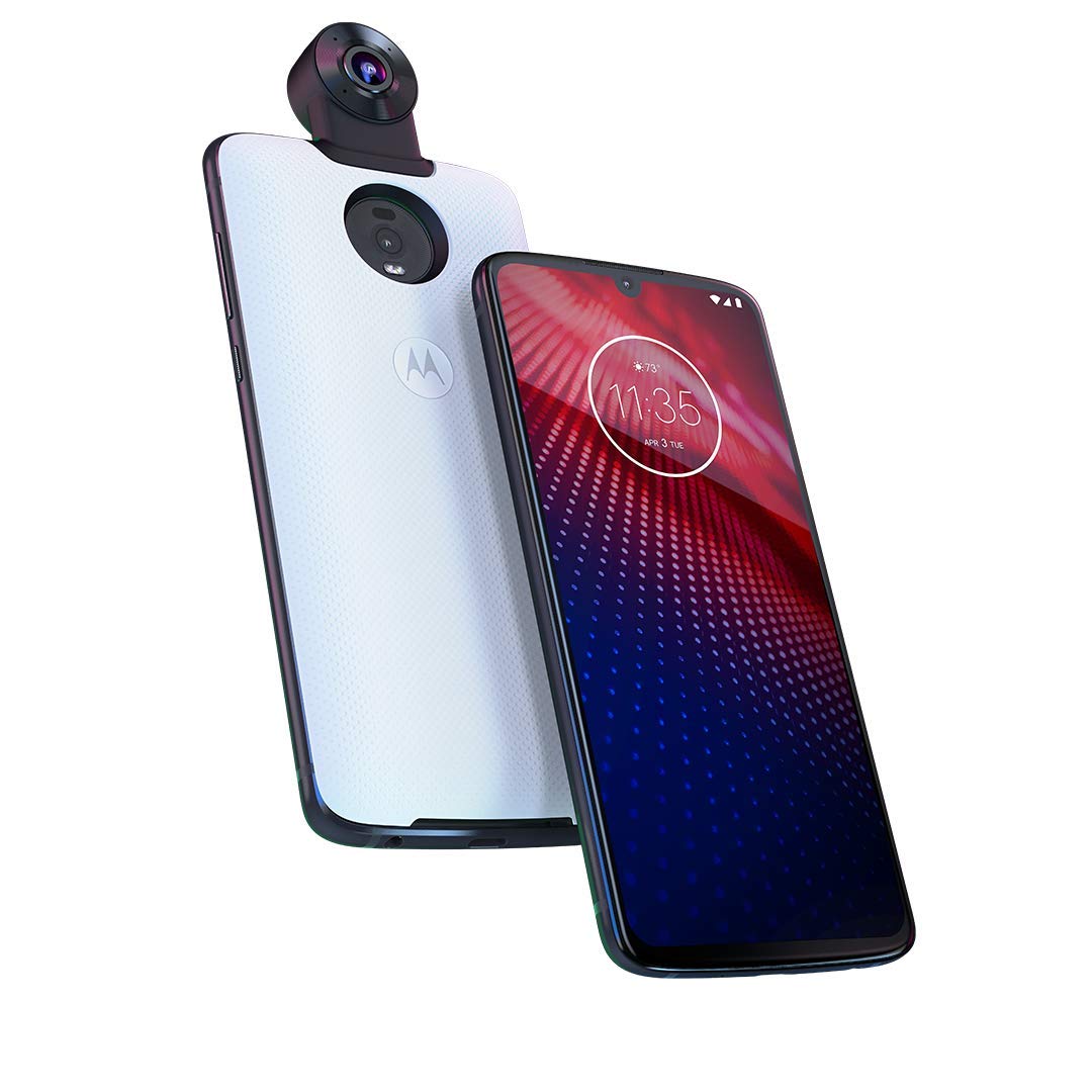 Amazon.com: Moto Z4 – Unlocked – 128 GB – Frost White (US Warranty