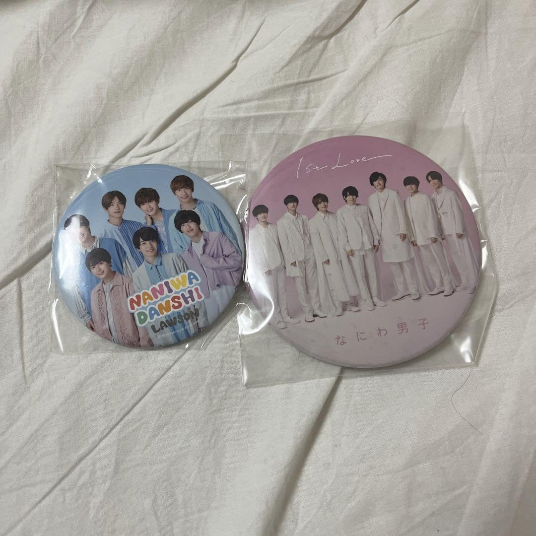 Amazon.co.jp: なにわ男子 缶バッジ ローソン 1st LOVE A2UC : おもちゃ