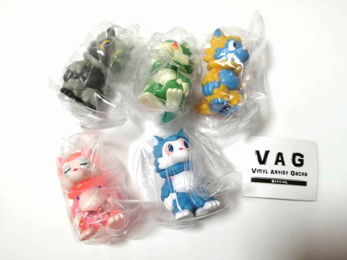 Amazon.co.jp: VAG SPECIAL おおかみくん 全5種セット ガチャ あらい