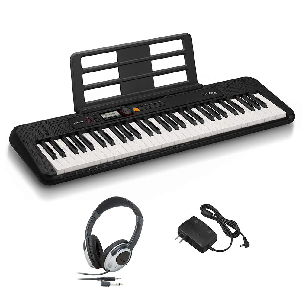 Amazon | CASIO CT-S200 BK ヘッドホンセット 61鍵盤 Casiotone