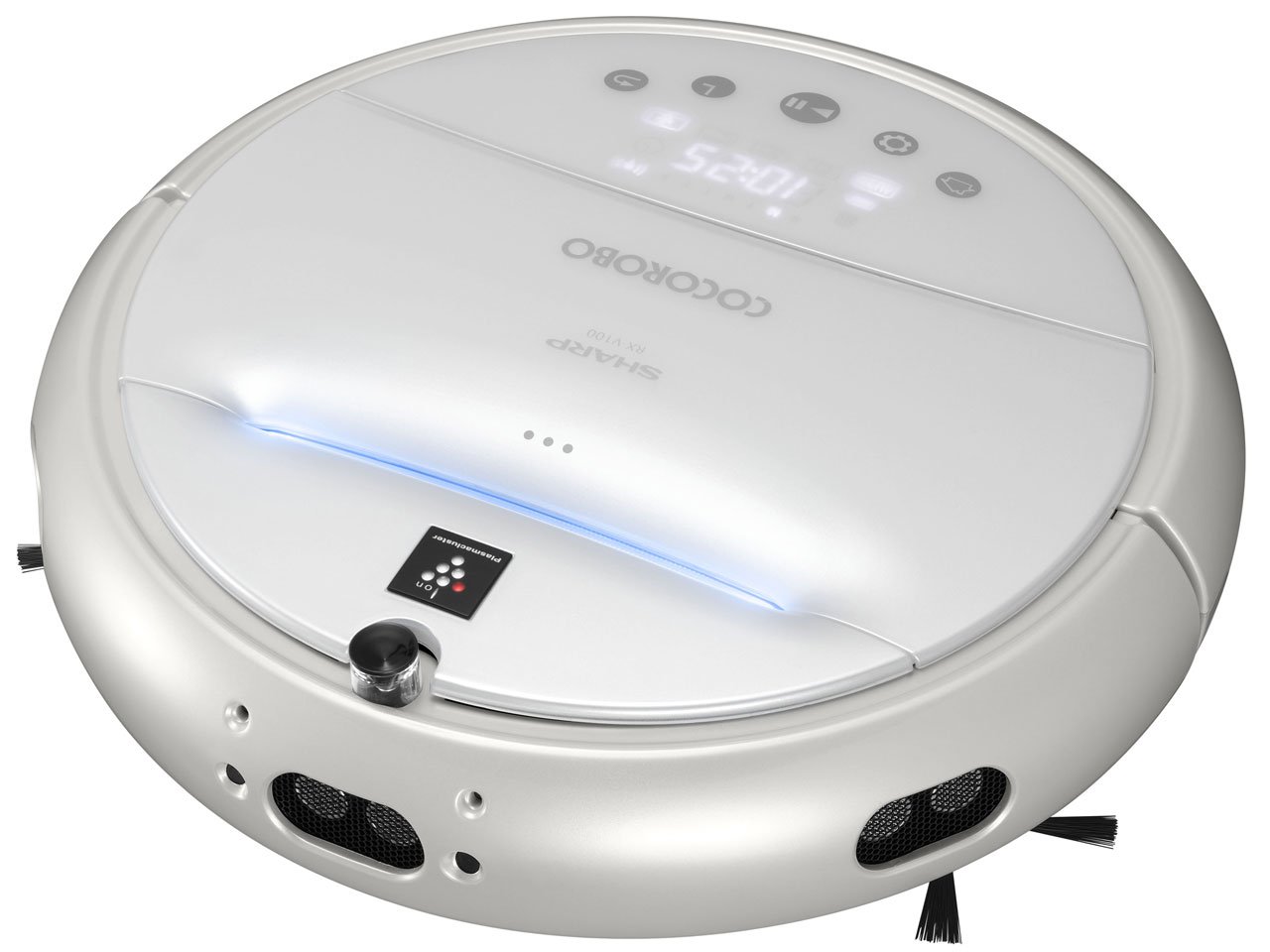 Amazon | SHARP ロボット家電 COCOROBO ホワイト系 RX-V100-W