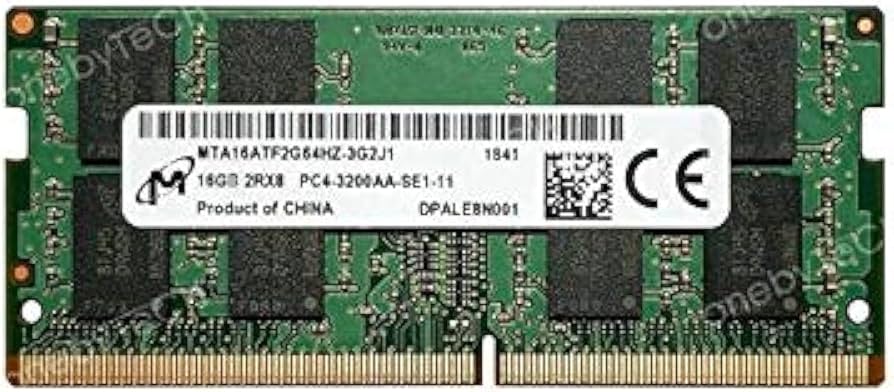 Micron 16GB 3200MHz SODIMM DDR4 Memory Module : Amazon.ca: Electronics