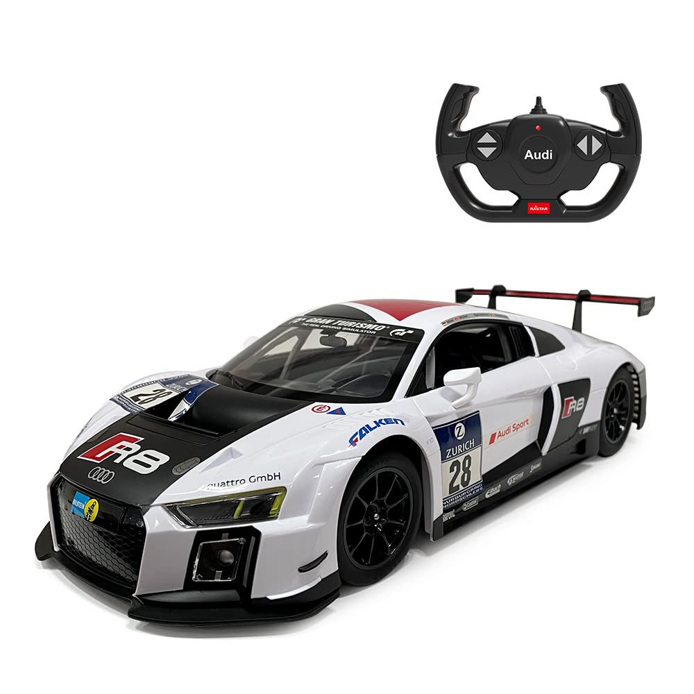 Amazon.com: RASTAR Audi RC Car, 1/14 Audi R8 Performance Model Toy