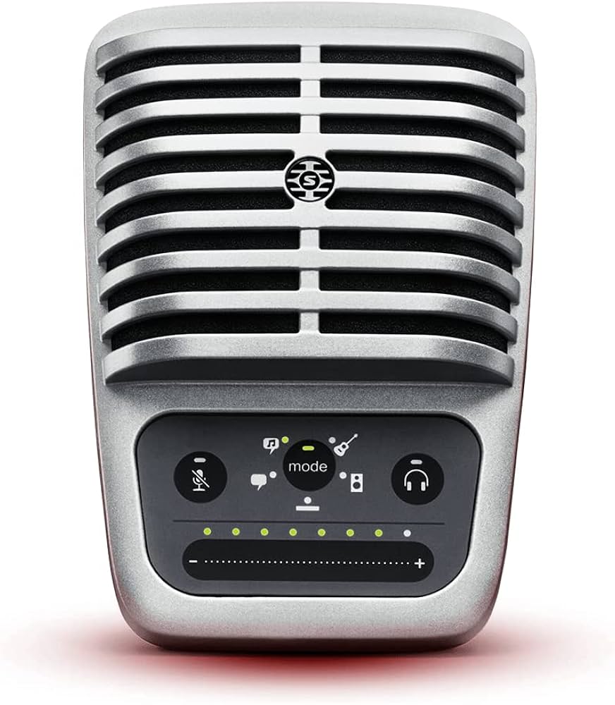 Amazon | SHURE コンデンサーマイク 在宅勤務/ウェブ会議 MOTIV