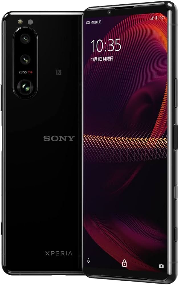 Amazon.co.jp: Sony Xperia 5 III Black SIM Free Smartphone XQ-BQ42