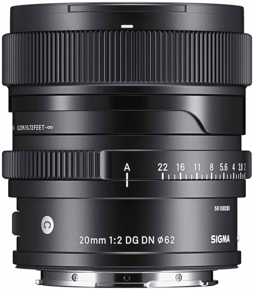 Amazon | シグマ(Sigma) SIGMA シグマ Sony Eマウント レンズ 20mm F2