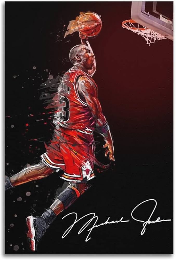 Amazon.co.jp: マイケル・ジョーダンバスケットボールのポスター 部屋