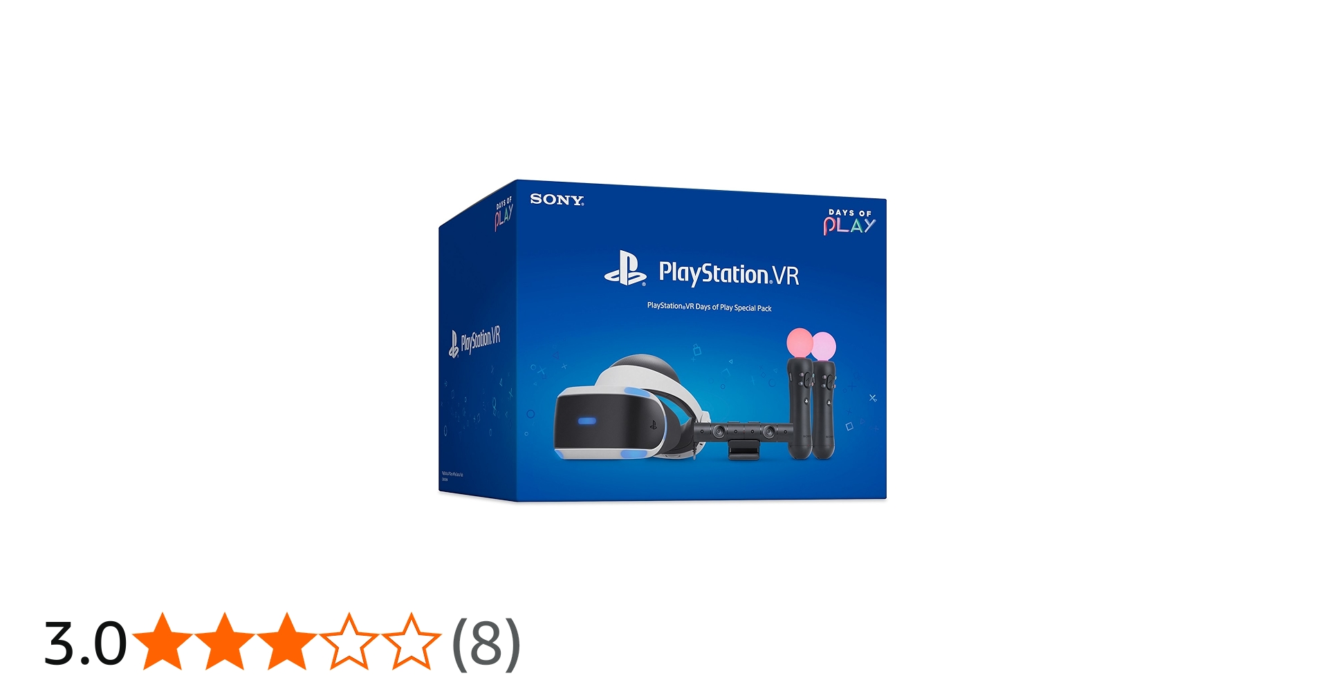 Amazon.co.jp: PlayStation VR Days of Play Special Pack : ゲーム