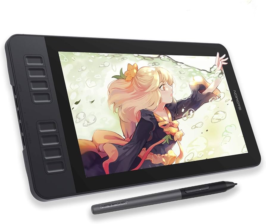 Amazon.com: GAOMON PD1161 Drawing Tablet with Screen, Digital Art