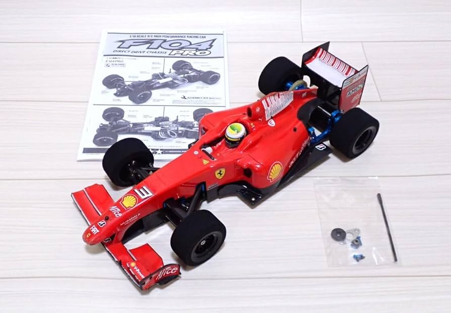 Amazon.co.jp: タミヤ F1 F104PRO フェラーリF60ボディ付 カーボン