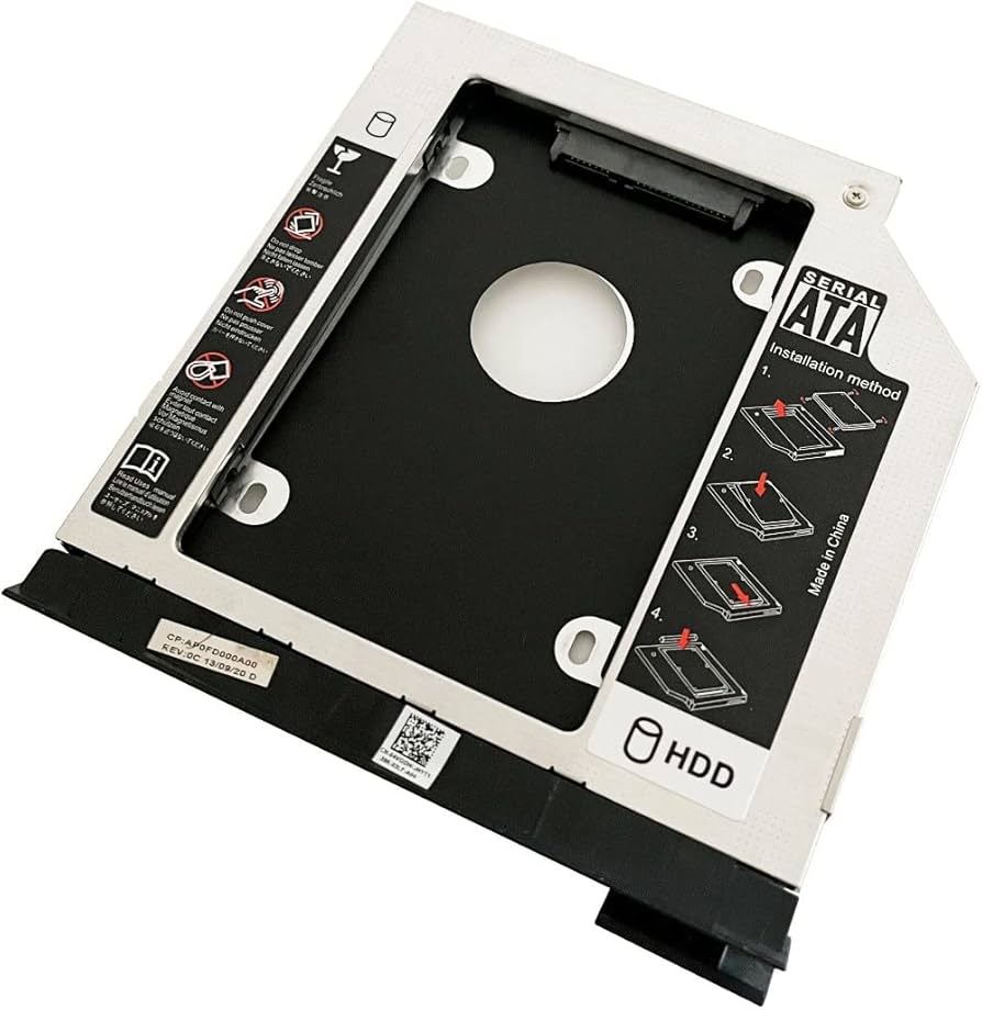 Amazon.com: 2nd HDD SSD Hard Drive Optical Bay Caddy Frame Tray