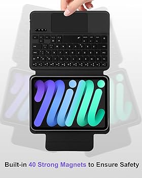 Amazon.co.jp: MePadKey US英語配列キーボードケース iPad Mini 7 A17