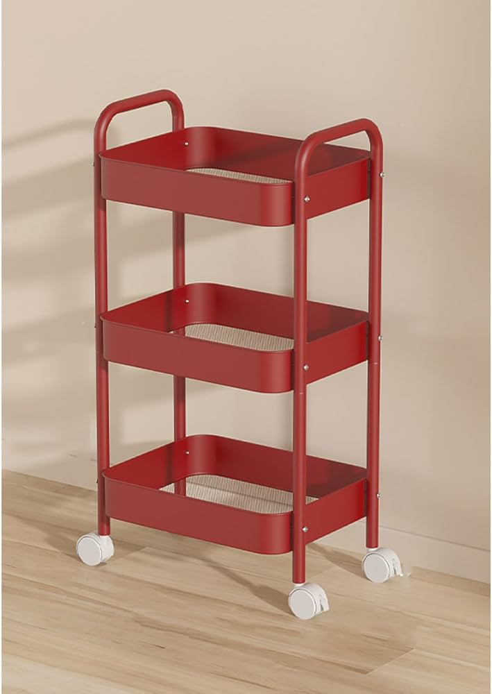 Amazon.co.jp: [SDS] ワゴン キャスター付き 45*30*78 キッチンワゴン