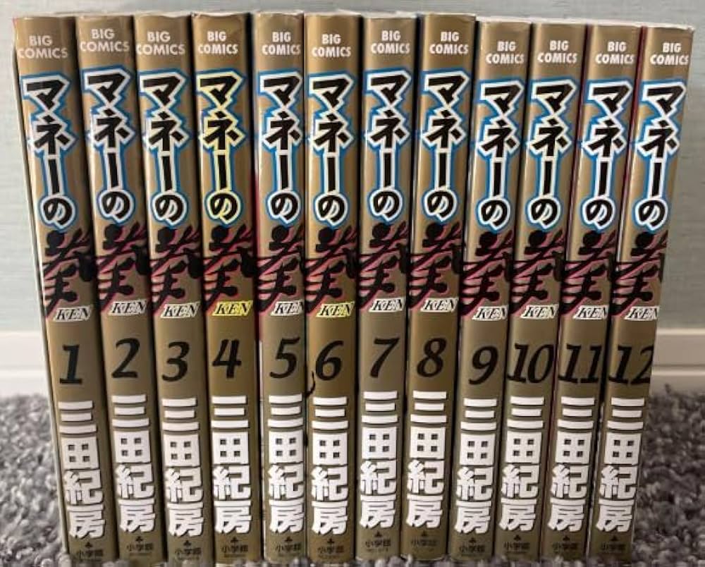 マネーの拳 全12巻 完結 マンガ 全巻セット 三田紀房 ビッグコミック