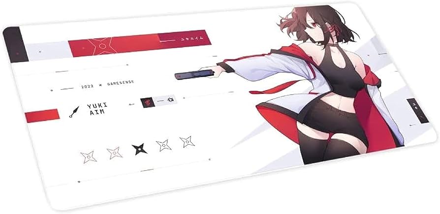 Amazon.co.jp: Yuki Aim x Gamesense Radar ゲーミングマウスパッド