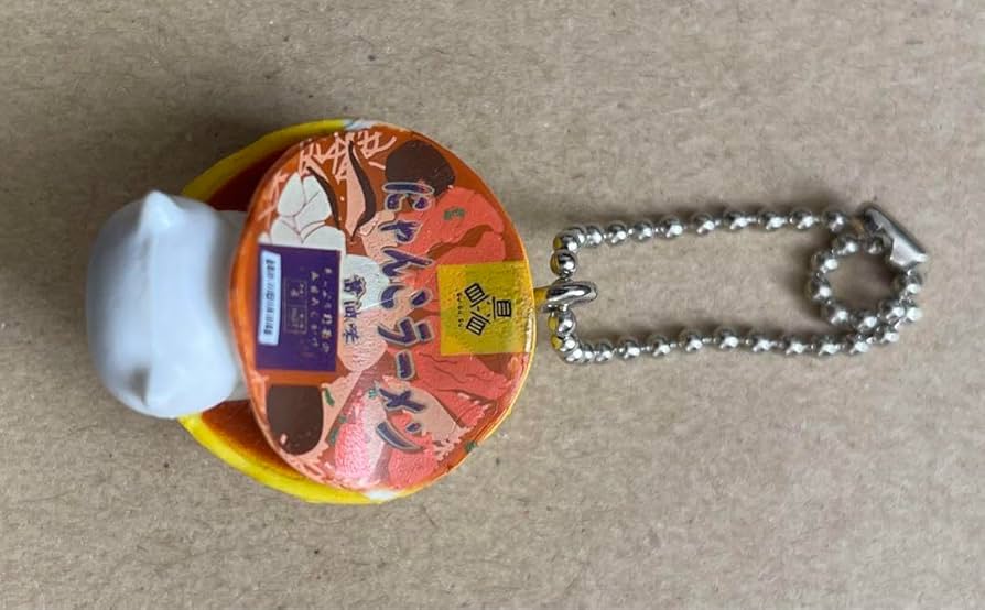 にゃんにゃんにゃんこ 根付け にゃんこラーメン 北海道限定