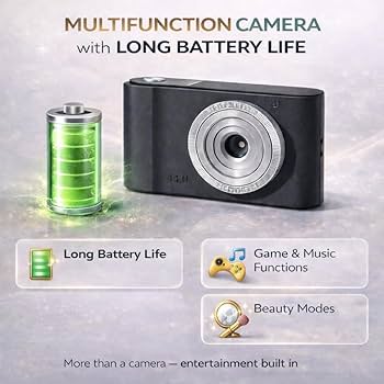 Amazon | 14 MPメガピクセルコンパクトデジタルカメラと2.4インチ画面