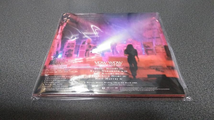 Amazon.co.jp: VOW WOW ／ MAJESTIC LIVE 1989 ライヴ 2 枚 組 CD 山本