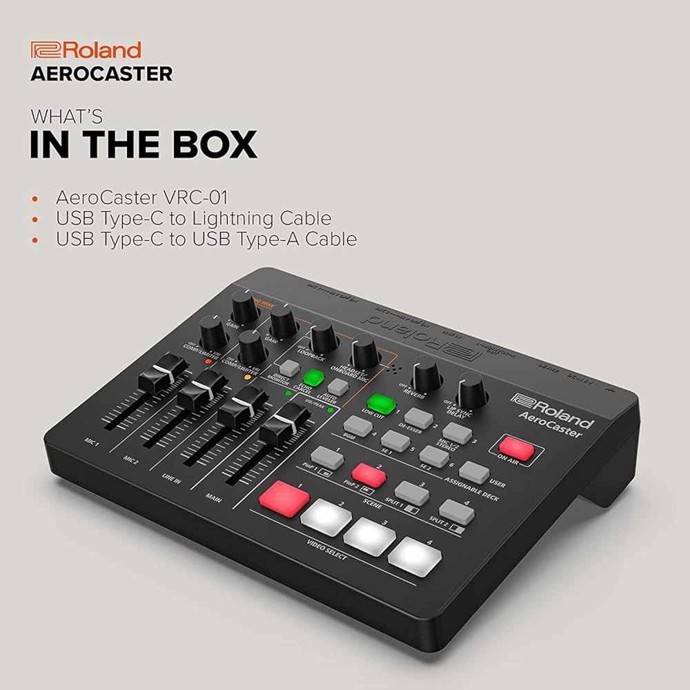 Roland AeroCaster Live Streaming System VRC-01 : Amazon.in