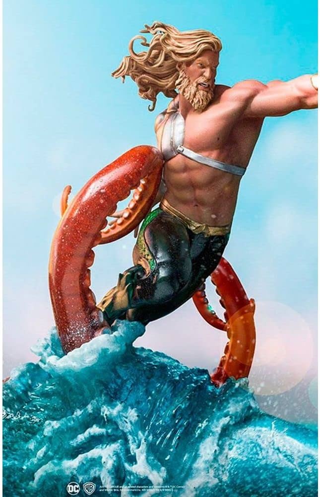 Amazon.com: Iron Studios DC Comics Aquaman 1/10 Scale | Aquaman