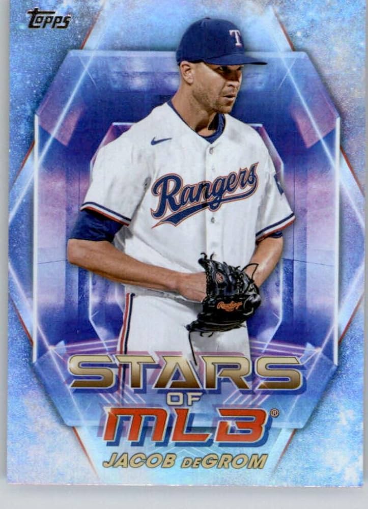 Amazon.com: 2023 TOPPS STARS OF THE MLB #SMLB-49 JACOB DEGROM