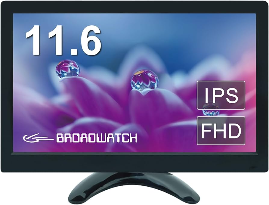 Amazon.co.jp: Broadwatch ポータブルモニター 11.6インチ 1920