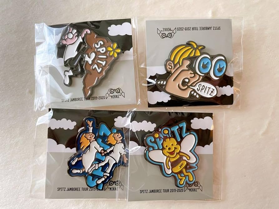 Amazon | スピッツ SPITZ ピンバッジ | バッジ | おもちゃ