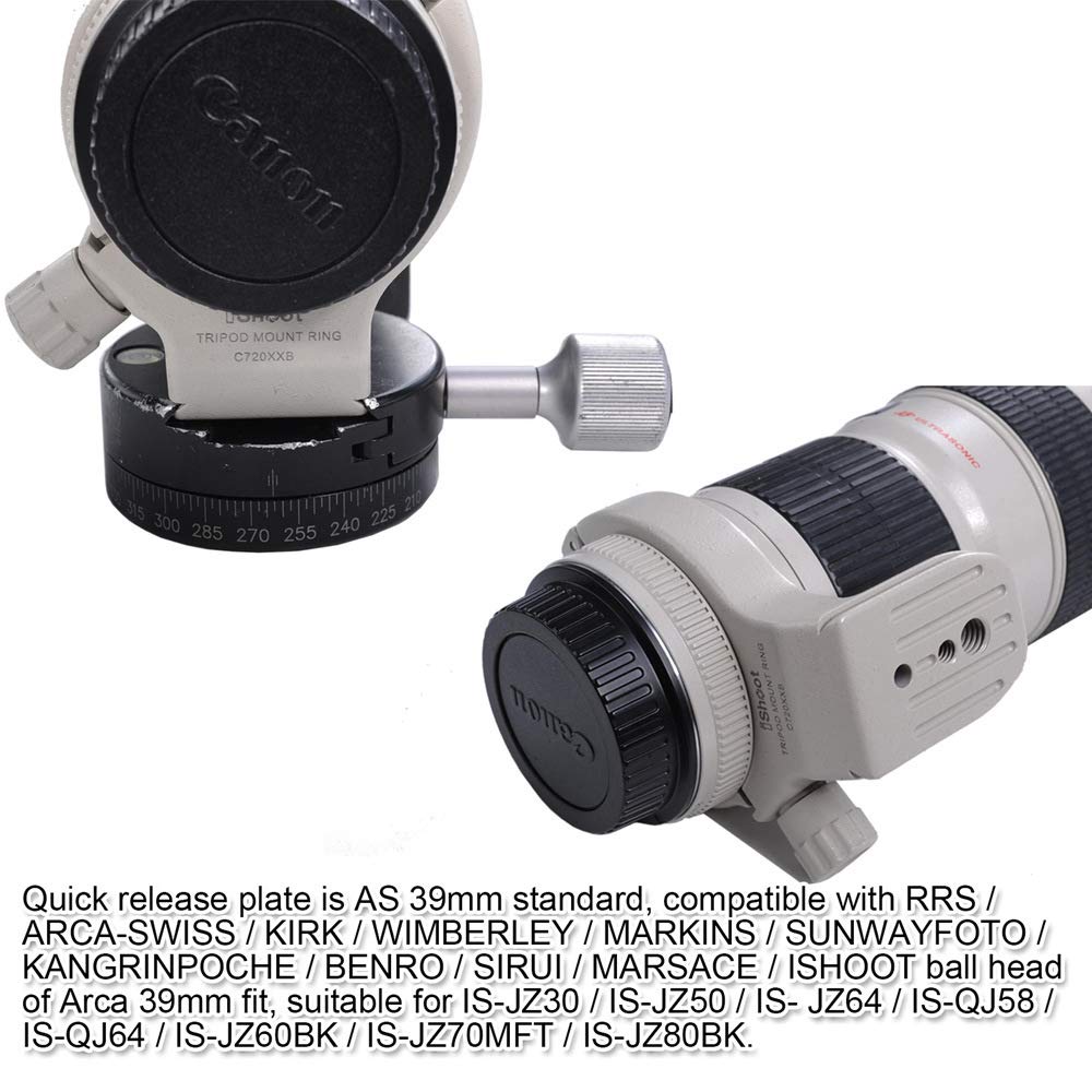 Amazon | [iShoot]リング式三脚座,キヤノンCanon EF 70-200mm f/4L USM