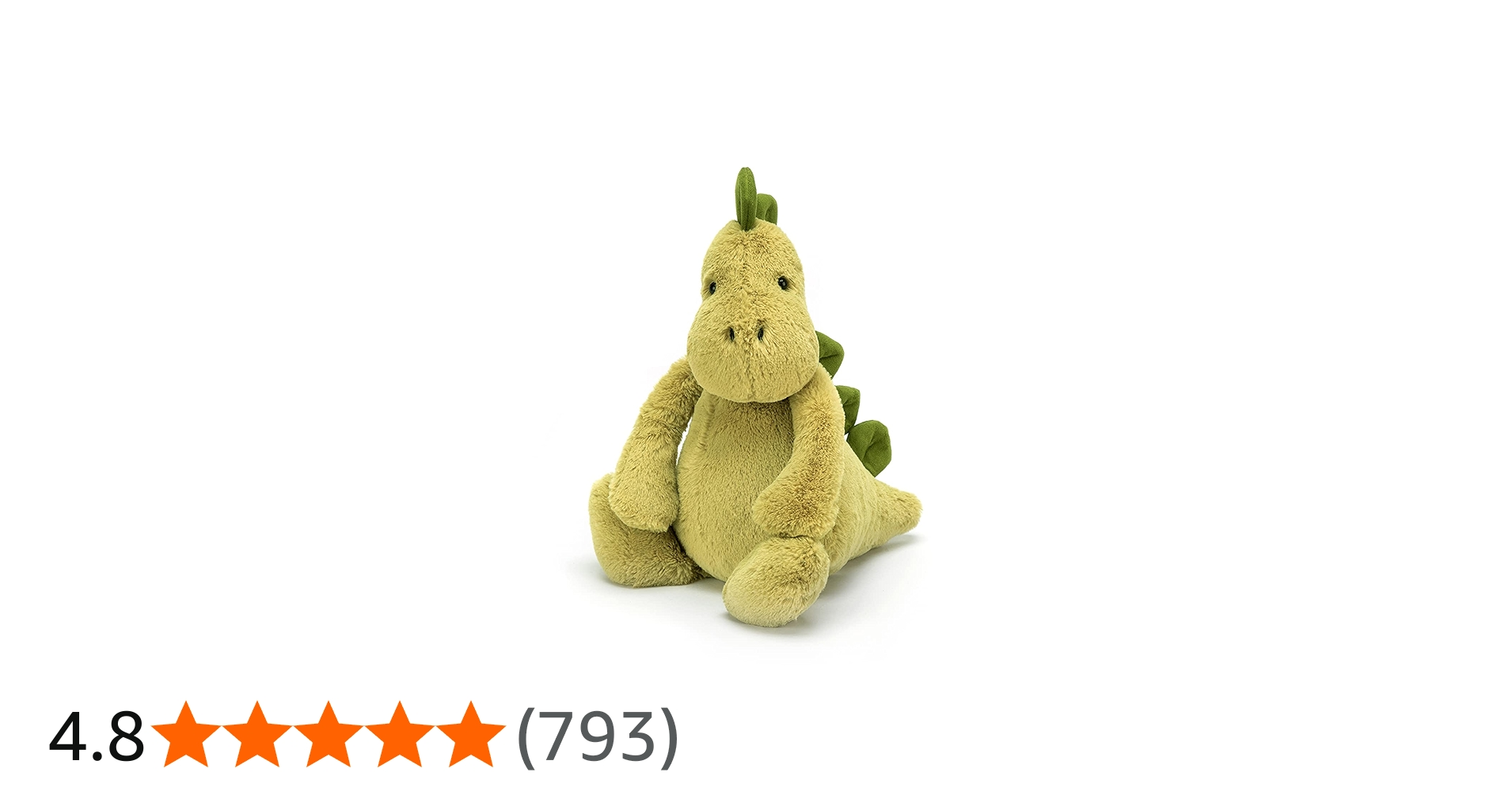 Amazon.co.jp: jellycat ジェリーキャット Bashful Dino 恐竜 MEDIUM