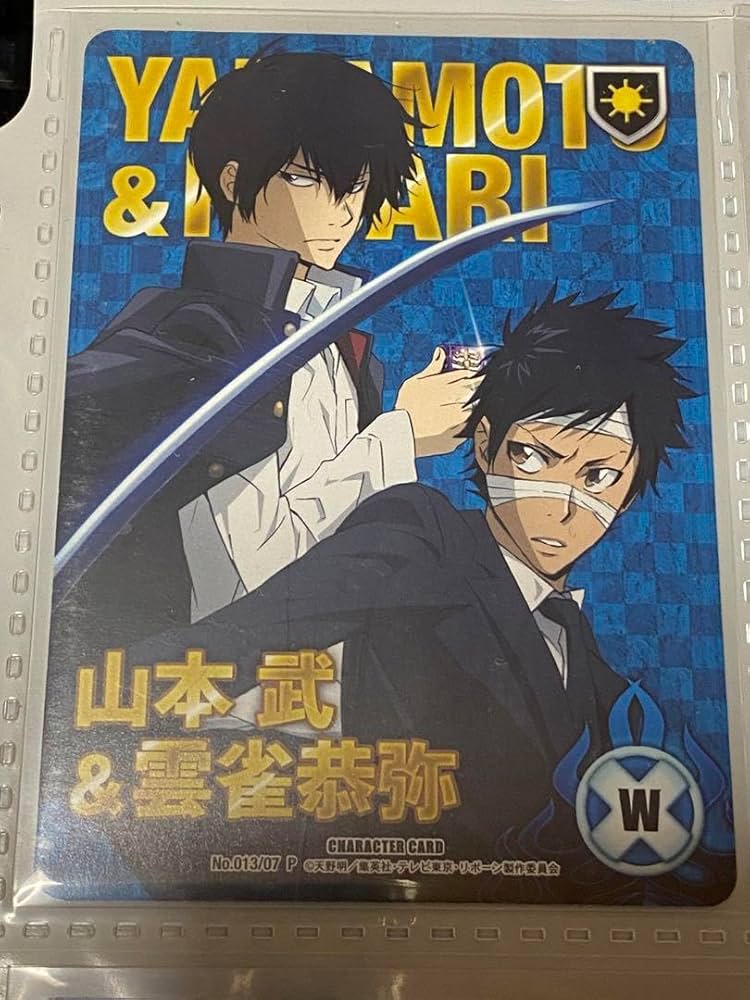 Amazon.co.jp: 家庭教師ヒットマンREBORN!CCG P 山本武&雲雀恭弥 : ホビー
