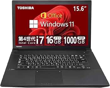 Amazon.co.jp: 【整備済み品】 【CPU:第4世代Core-i7】東芝 Dynabook