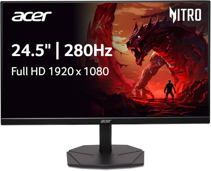 Amazon.com: acer Nitro 24.5 Inch Full HD 1920 x 1080 ZeroFrame