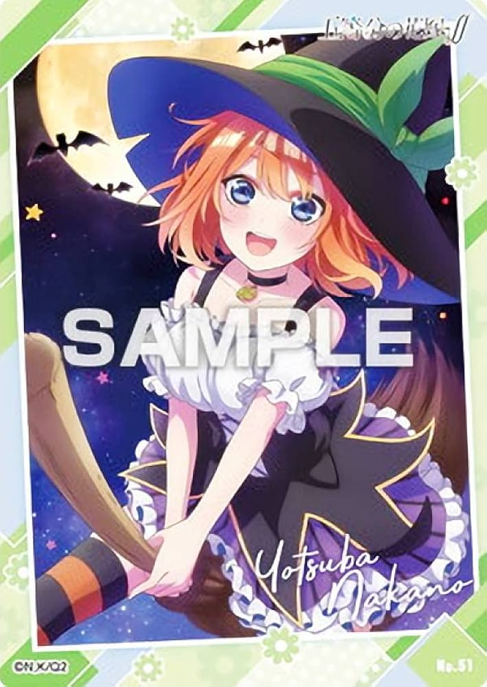 五等分の花嫁 カードゲーム 中野四葉 SSP 値段 仮置き 五等分の花嫁