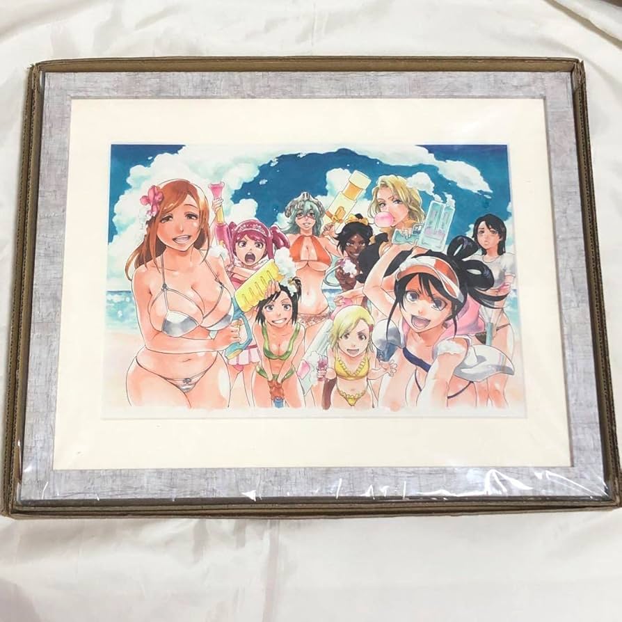 Amazon.co.jp: BLEACH 原画展 額装高精細複製原画 NO.4 BA4 井上織姫