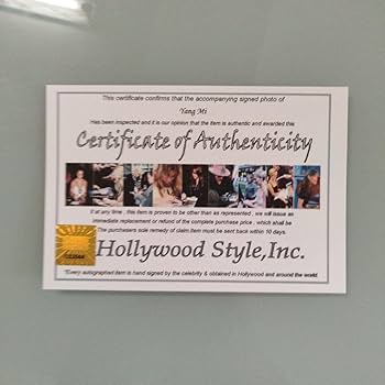 Amazon.co.jp: セール中…ヤン ミー直筆サイン入り2Lサイズ写真…Yang Mi