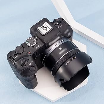 Amazon | JJC EW-65C 可逆式 レンズフード Canon RF 16mm F2.8 STM