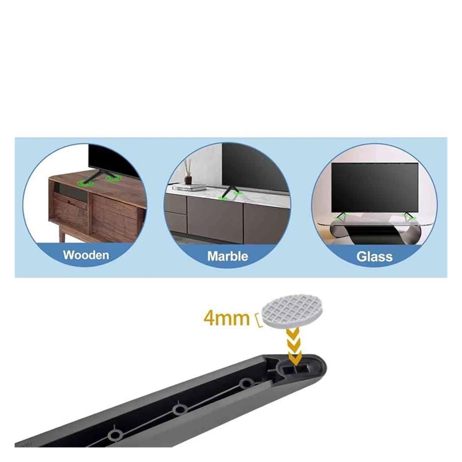 Amazon | スタンド、TCL対応、テレビスタンド脚 28 32 40 43 49 50 55